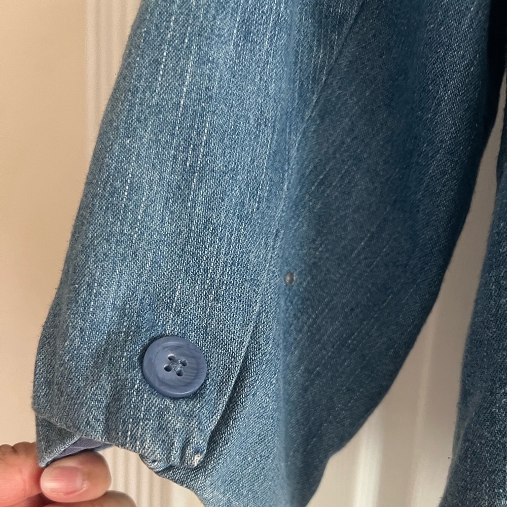The Quacker Factory Denim Rhinestone Jacket - Picture 9 of 15